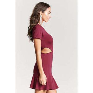 Pink Cut Out Forever 21 Dress
